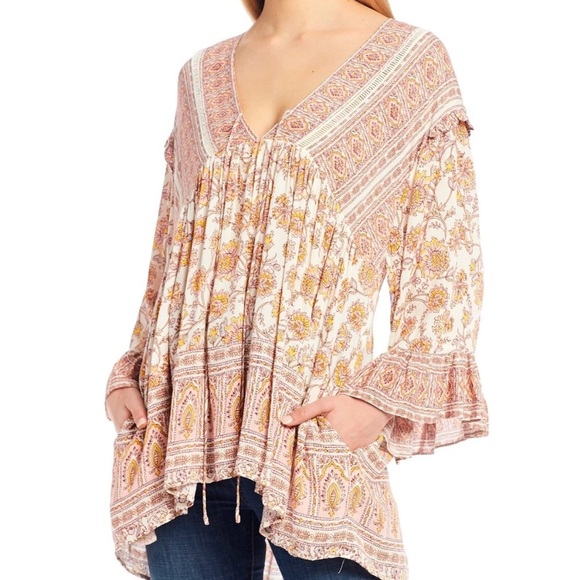 Free People Moonlight Dance Tunic size small - Picture 2 of 5